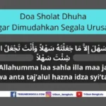 Doa Dhuha Agar Dimudahkan Urusan Keluarga: Panduan Lengkap