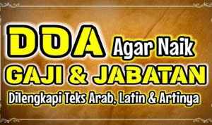 doa dhuha agar gaji naik: cara dan manfaat