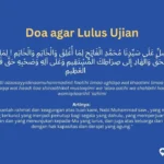 Doa Dhuha Agar Lulus Ujian: Makna dan Cara Membacanya