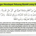 doa dhuha agar pekerjaan ringan dan mudah