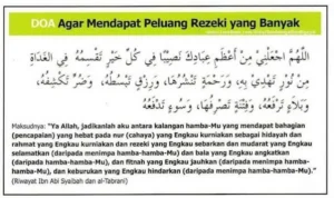 doa dhuha agar pekerjaan ringan dan mudah