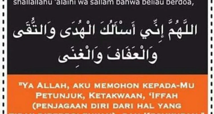 doa dhuha agar selalu diberi petunjuk