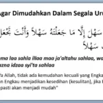 doa dhuha agar urusan dimudahkan Allah