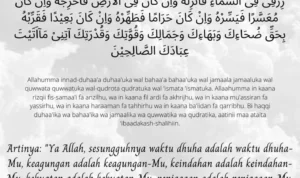Doa Dhuha Agar Waktu Produktif: Makna dan Manfaat Spiritual