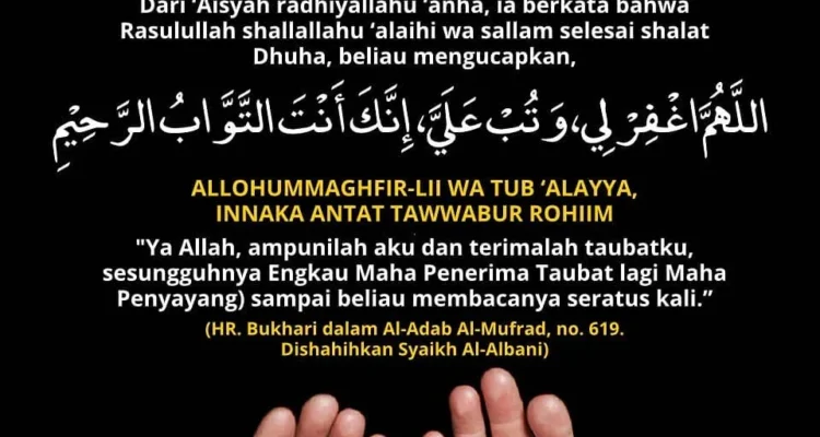 Doa Dhuha Paling Shahih Menurut Hadis Sahih