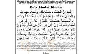 doa dhuha setiap hari