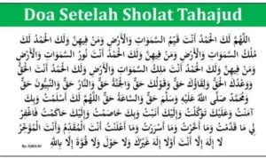 Doa Setelah 4 Rakaat Tahajud: Makna dan Tata Cara