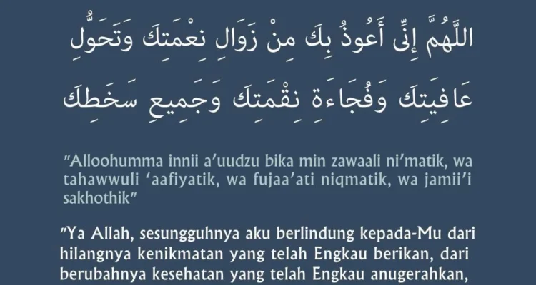 doa tahajud agar diberi kesehatan rohani