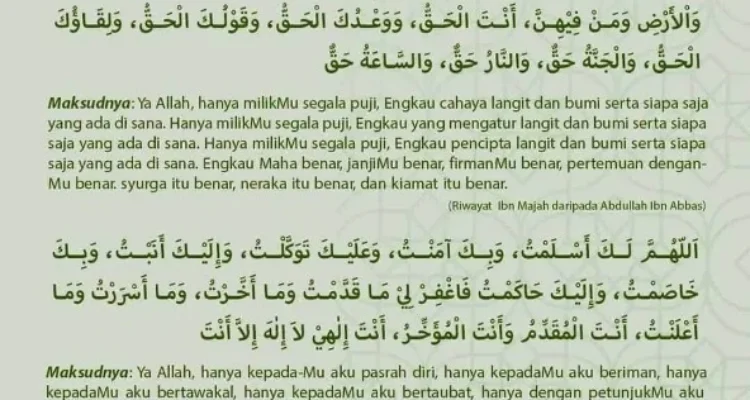 Doa Tahajud Agar Dimudahkan Segala Urusan: Panduan Lengkap