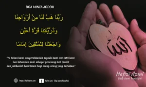 doa tahajud agar mendapat jodoh terbaik