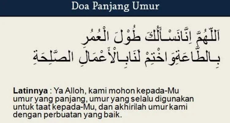 doa tahajud agar panjang umur berkah