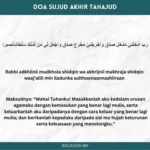 Doa Tahajud Agar Sukses Dunia Akhirat: Panduan Praktis