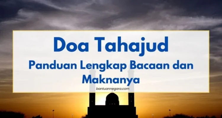 doa tahajud agar sukses karir: panduan lengkap