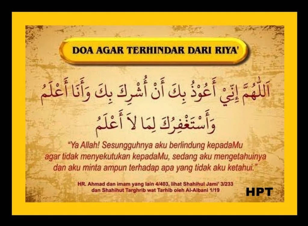 Doa Tahajud Agar Terhindar Dari Riya: Memahami Esensinya