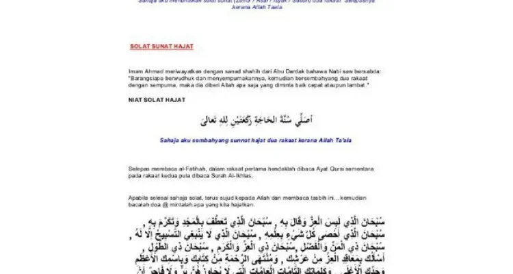 Doa Tahajud Minta Ampun: Panduan Lengkap dan Praktis