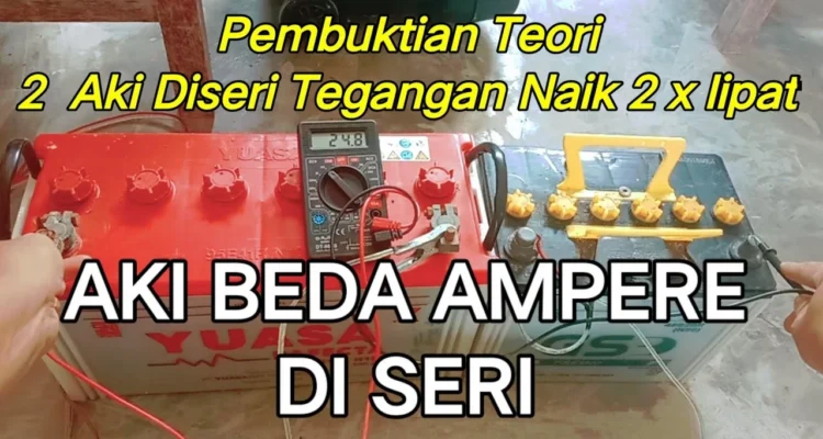 Efek penggunaan aki beda ampere dalam sistem dual battery: Apa yang Perlu Diketahui