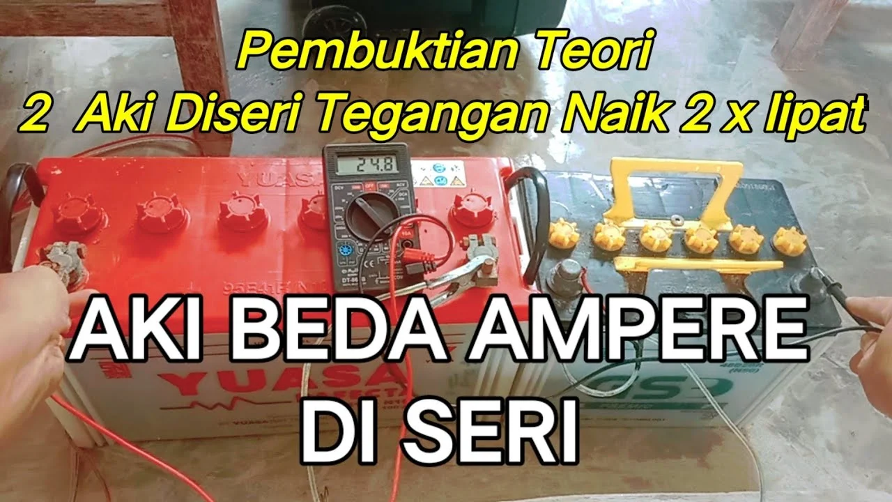 Efek penggunaan aki beda ampere dalam sistem dual battery: Apa yang Perlu Diketahui