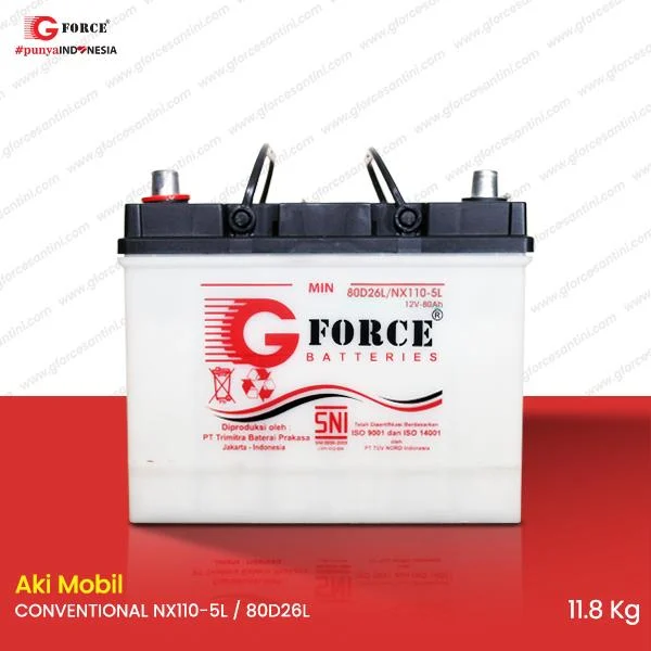 Harga Aki Mobil Merk GForce di Distributor Resmi Jakarta: Daftar Harga Terkini 2024