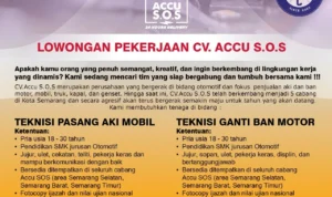 Jasa pasang aki mobil panggilan Semarang teknisi jujur: Mengapa Pilihan Ini Penting