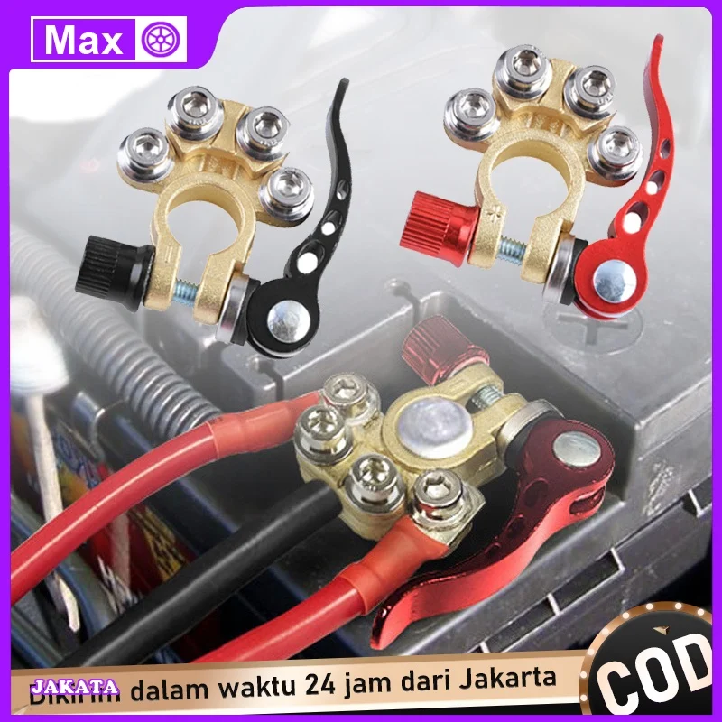 Kelebihan klem aki bahan tembaga murni untuk aliran listrik stabil