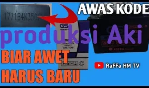 Kenapa penting mengetahui Cara baca kode produksi aki GS Astra terbaru?