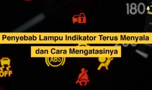 Kenapa setelah ganti aki indikator EPS (Power Steering) menyala?