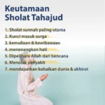 Keutamaan dan Praktik doa tahajud malam hari