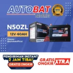 Kode aki mobil N50Z artinya apa? Penjelasan detail setiap karakter