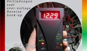 Langkah‑langkah Cara ganti aki mobil menggunakan volt meter digital
