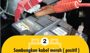 Langkah‑langkah Cara pasang sekring tambahan pada kabel positif aki mobil