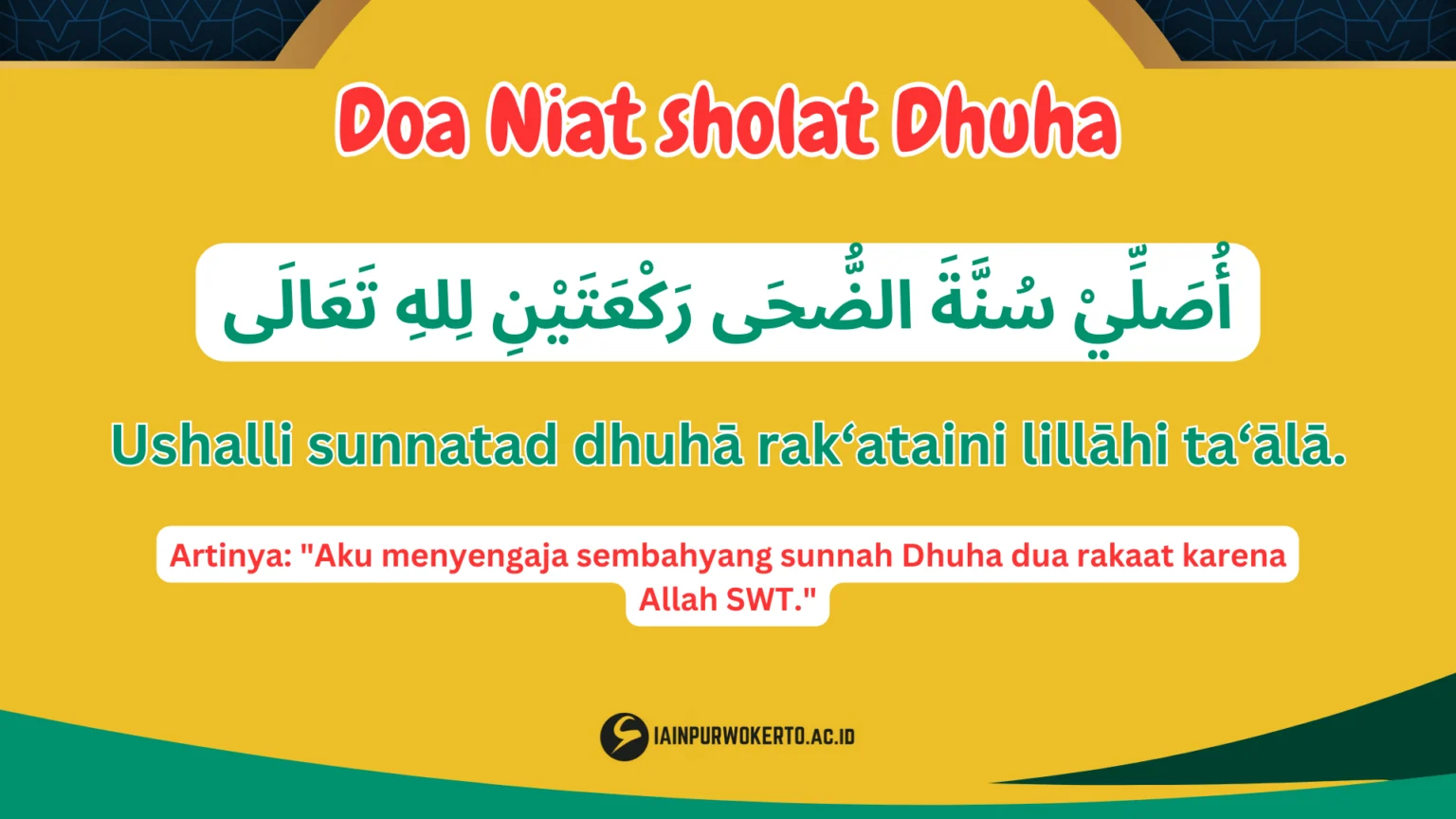 Manfaat Doa Dhuha Supaya Kaya Halal