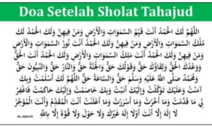 Manfaat Membiasakan Bacaan Doa Setelah Tahajud