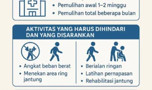 Pemeriksaan pasca‑pasang dan perawatan rutin