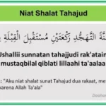 Pengertian Niat dan Doa Tahajud dalam Islam