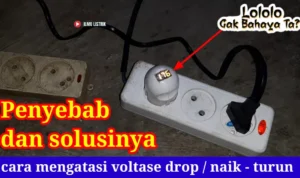 Penyebab utama voltase drop berlebih dan solusinya