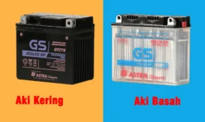 Perbandingan cara pasang aki kering vs aki gel