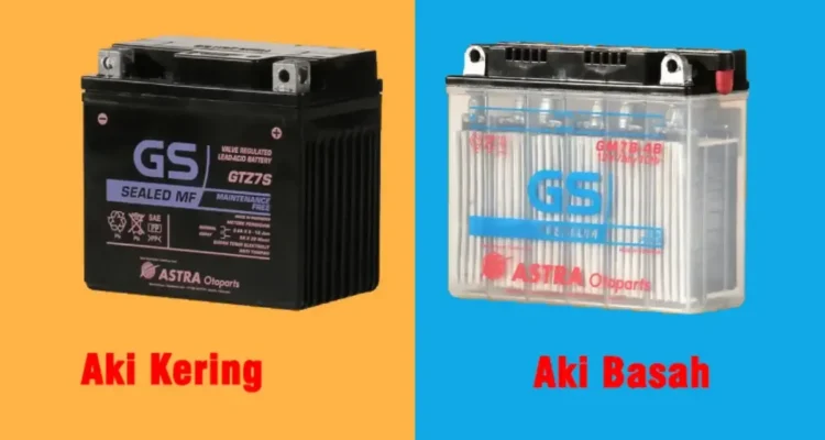 Perbandingan cara pasang aki kering vs aki gel