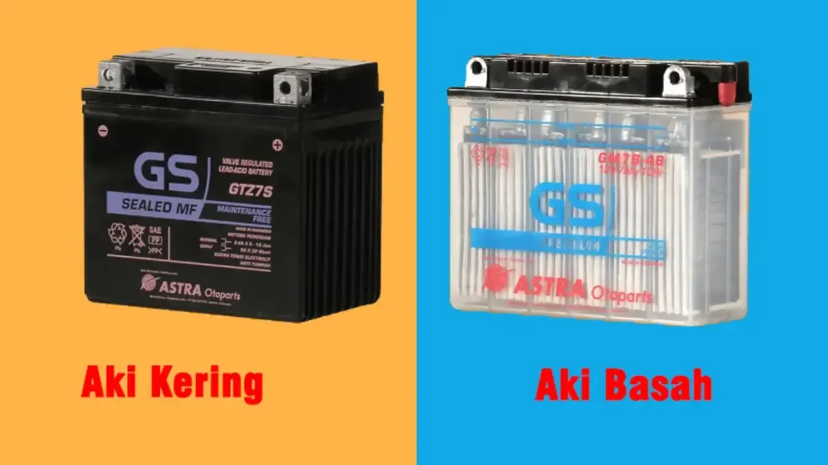 Perbandingan cara pasang aki kering vs aki gel