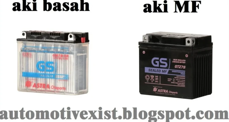 Perbedaan aki kering (MF) vs aki kalsium vs aki gel