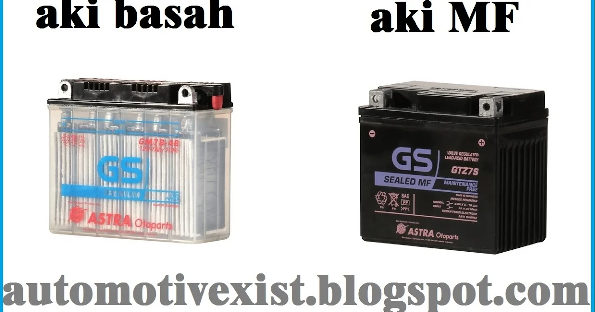 Perbedaan aki kering (MF) vs aki kalsium vs aki gel