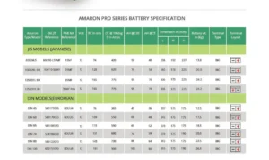 Perbedaan utama dalam pemasangan Amaron Quanta dan Amaron Pro