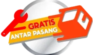 Proses kerja layanan antar pasang gratis