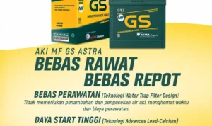 Teknologi di balik Kelebihan aki mobil GS Astra Maintenance Free (MF)