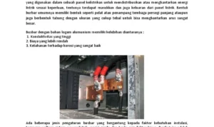 Tips keamanan saat melakukan instalasi busbar