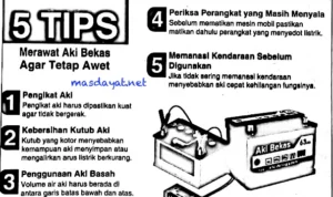 Tips Memasang dan Merawat Aki pada Sistem Audio Kompetisi (SPL)