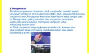 Tips menghindari kerusakan pada komponen terkait