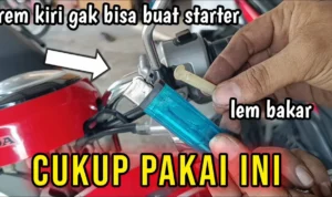 Tips tambahan agar tidak merusak switch rem saat memasang aki