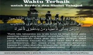Waktu dan Kondisi Terbaik untuk Doa Tahajud Memohon Kesabaran